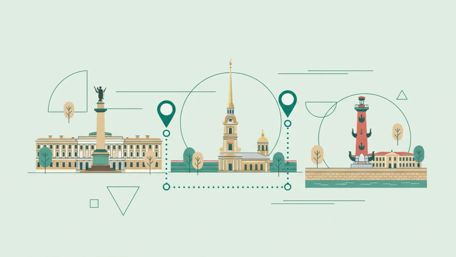 Маршрут по Петербургу на три дня